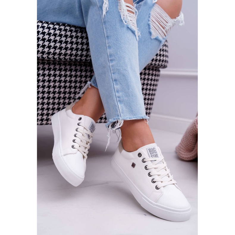 Zapatillas de Mujer Big Star White BB274033 blanco 2