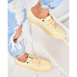 Zapatillas de Mujer Big Star Yellow DD274441 amarillo 3