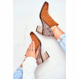 Botas De Mujer Con Tacón Maciejka Primavera Cuero Rojo 04492-29 marrón 6