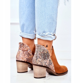 Botas De Mujer Con Tacón Maciejka Primavera Cuero Rojo 04492-29 marrón 2 Botas De Mujer Con Tacón Maciejka Primavera Cuero Rojo 04492-29 marrón 2