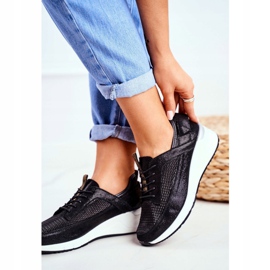 EVE Zapatillas Deportivas Mujer Piel Negra Love Me negro 6