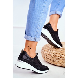 EVE Zapatillas Deportivas Mujer Piel Negra Love Me negro 5