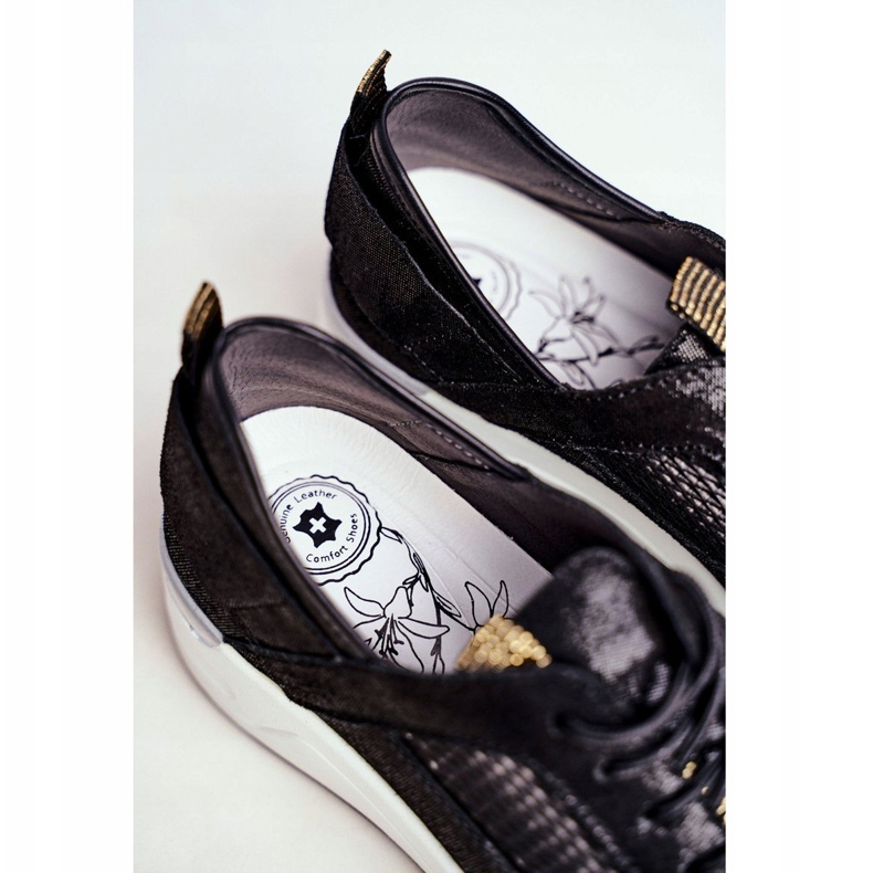 EVE Zapatillas Deportivas Mujer Piel Negra Love Me negro 1