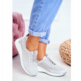 EVE Zapatillas Deportivas Mujer Piel Plata Love Me gris 6