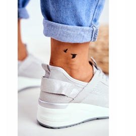 EVE Zapatillas Deportivas Mujer Piel Plata Love Me gris 2