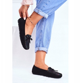 Mocasines Mujer Suede S.Barski A199 Black Wannabe negro 3