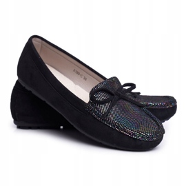 Mocasines Mujer Suede S.Barski A199 Black Wannabe negro 1
