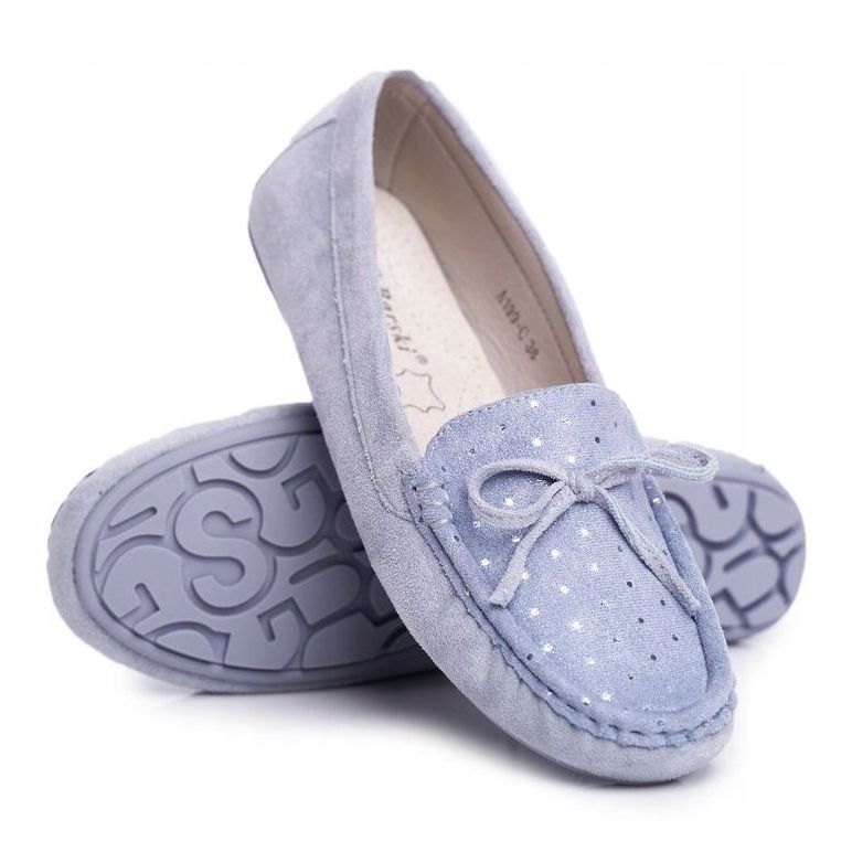 Mocasines Mujer Suede S.Barski A199 Blue Wannabe azul 1 Mocasines Mujer Suede S.Barski A199 Blue Wannabe azul 1