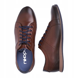 Zapatos Brogues Hombre Casual Nikopol Cuero Marrón 1730 4