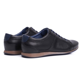 Zapatos Brogues Hombre Casual Nikopol Cuero Negro 1730 2