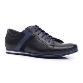 Zapatos Brogues Hombre Casual Nikopol Cuero Negro 1721 1