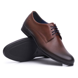 Zapatos Brogues Hombre Casual Nikopol Cuero Marrón 1738 6