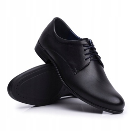 Zapatos Brogues Hombre Casual Nikopol Cuero Negro 1738 3