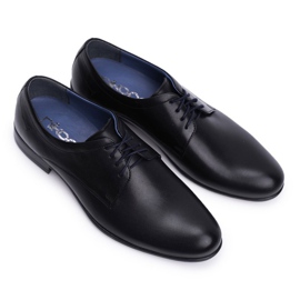 Zapatos Brogues Hombre Casual Nikopol Cuero Negro 1738 5
