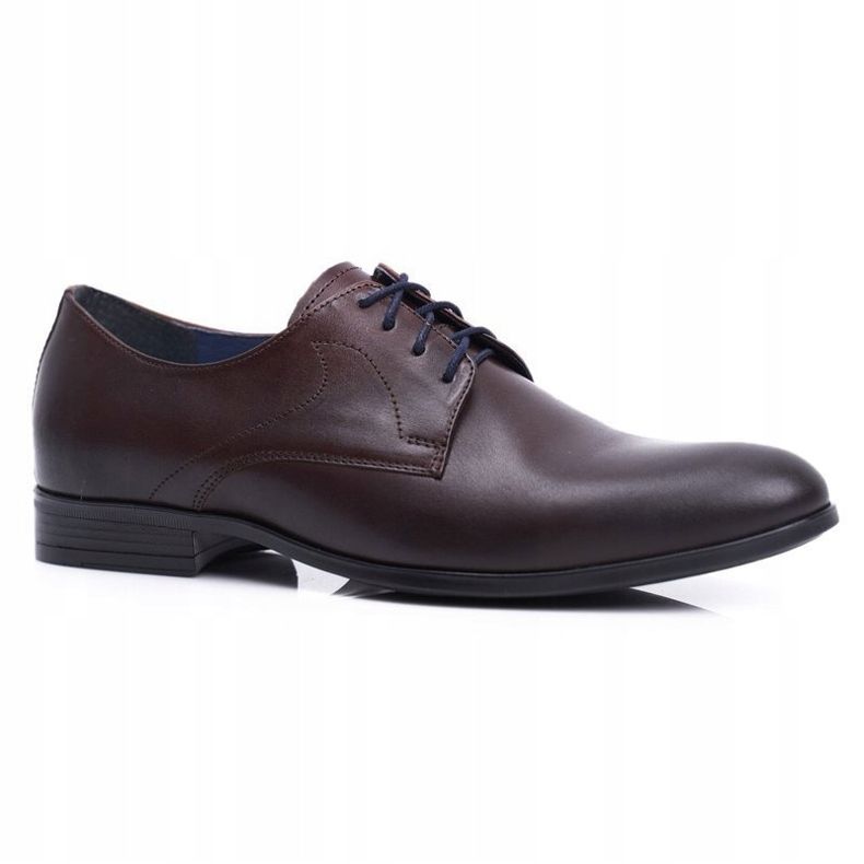 Zapatos Brogues Hombre Casual Nikopol Cuero Marrón 1735 1