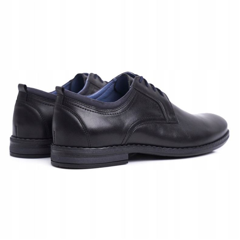 Zapatos Brogues para Hombre Casual Nikopol Leather Black 1726 negro 1