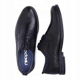 Zapatos Brogues para Hombre Casual Nikopol Leather Black 1726 negro 3