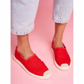PS1 Alpargatas de mujer Red Flaure rojo 2