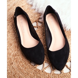 Bailarinas Mujer Suede Sergio Leone BL611 Black Nemsis negro 3