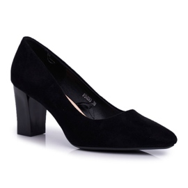 Salón Mujer Sergio Leone PB403 Suede Black Herline negro 4