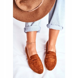 Mocasines Mujer Ante Sergio Leone MK734 Camel Nebbi marrón 1
