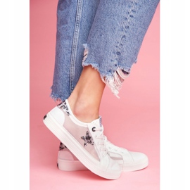 Zapatillas de mujer Big Star White FF274487 blanco 1