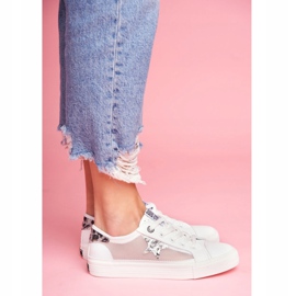 Zapatillas de mujer Big Star White FF274487 blanco 6