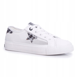 Zapatillas de mujer Big Star White FF274487 blanco 7