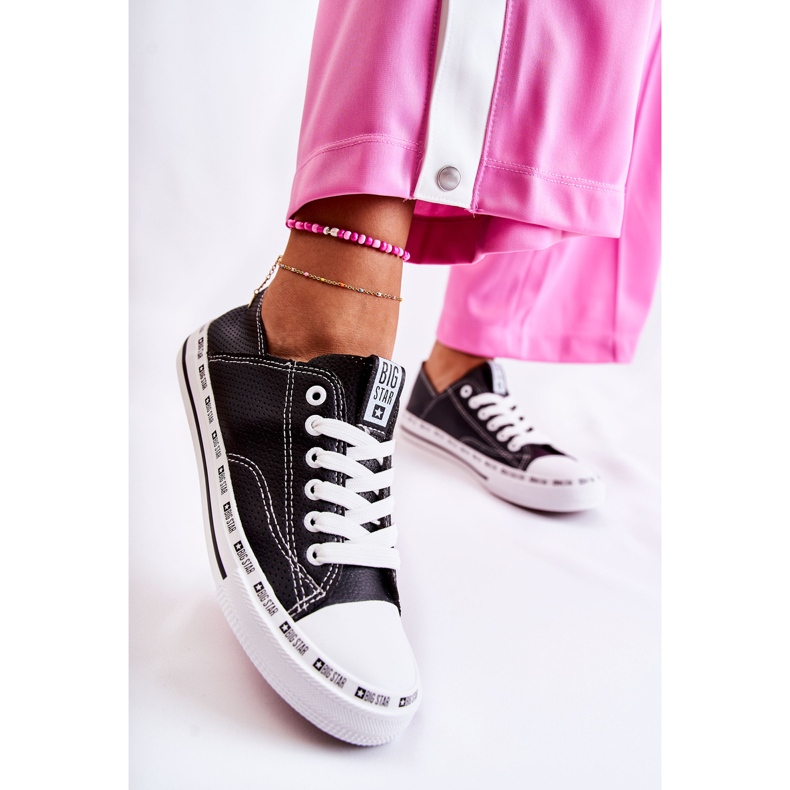 Zapatillas de Mujer Big Star Calado Negro FF274023 2