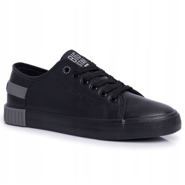 Zapatillas de mujer Big Star Black FF274177 negro gris 8