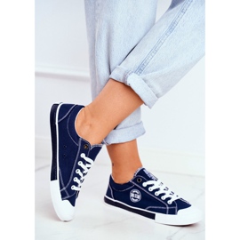 Zapatillas de Mujer Big Star Azul Marino FF274229 2