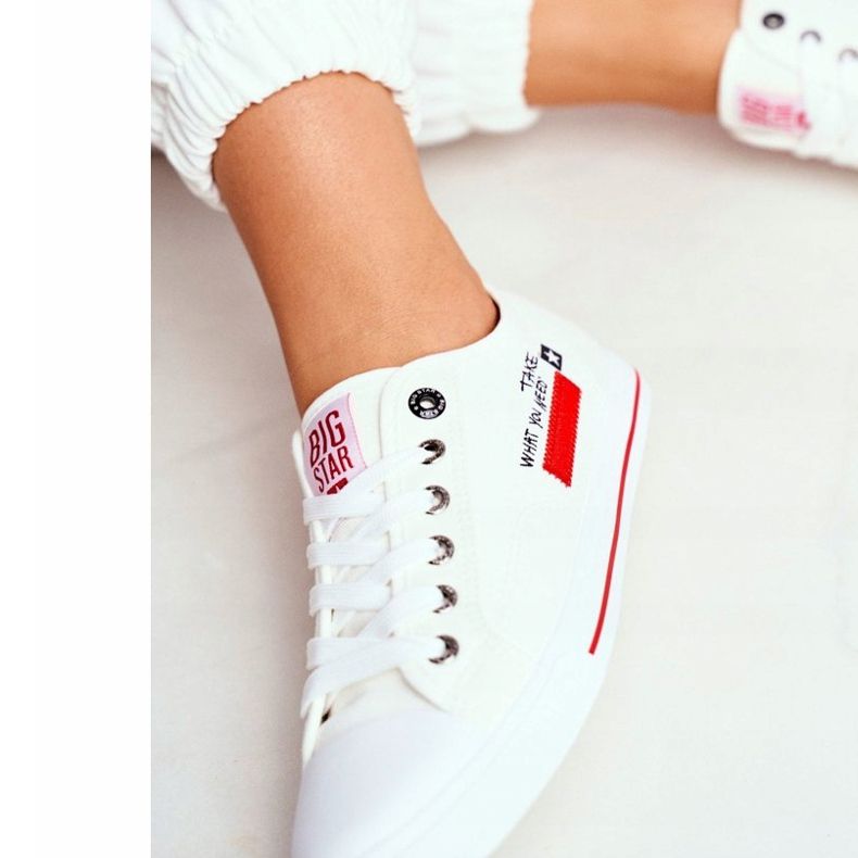 Zapatillas de Mujer Big Star White FF274079 blanco 2