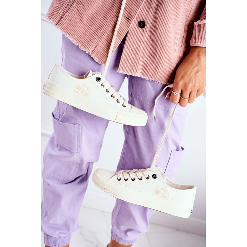 Zapatillas de Mujer Big Star White FF274124 crudo 1