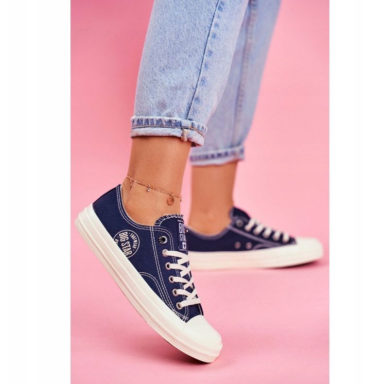 Zapatillas de Mujer Big Star Azul Marino FF274125 2