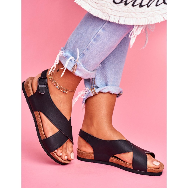 Sandalias Mujer Big Star Black FF274621 negro 2