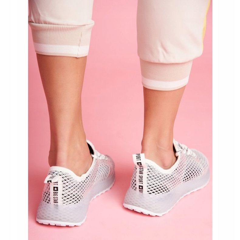 Zapatos Deportivos Mujer Big Star White FF274349 blanco 1