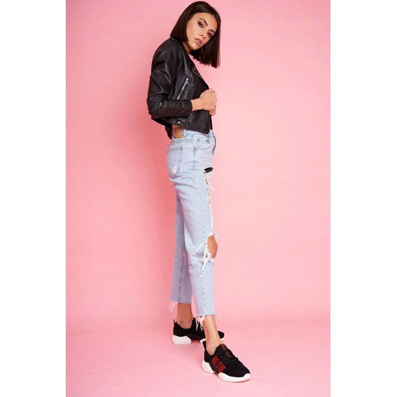 Zapatos Deportivos de Mujer Big Star Black FF274278 negro 1