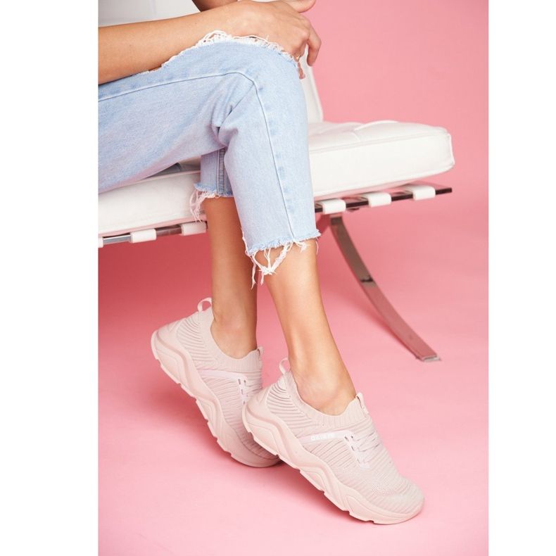 Zapatos Deportivos de Mujer Big Star Light Pink FF274956 rosa 1