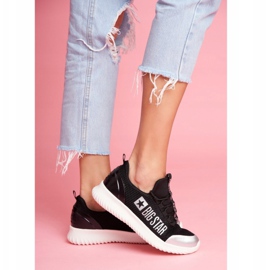 Zapatos Deportivos Mujer Big Star Black FF274A409 negro 2