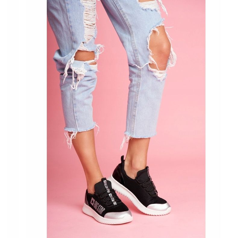 Zapatos Deportivos Mujer Big Star Black FF274A409 negro 1