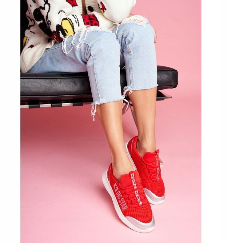 Zapatos Deportivos Mujer Big Star Red FF274A412 rojo 1