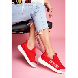 Zapatos Deportivos Mujer Big Star Red FF274A412 rojo 4