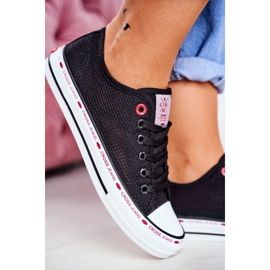 Zapatillas de Mujer Cross Jeans Black Mesh FF2R4015C negro 2 Zapatillas de Mujer Cross Jeans Black Mesh FF2R4015C negro 2