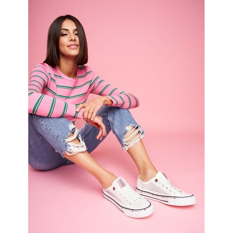 Zapatillas de Mujer Cross Jeans White Mesh FF2R4016C blanco 1