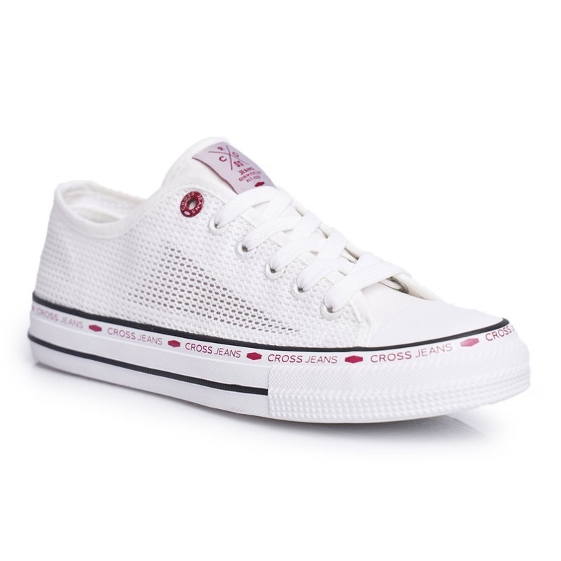 Zapatillas de Mujer Cross Jeans White Mesh FF2R4016C blanco 2