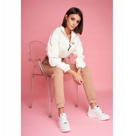 Zapatos Deportivos Mujer Piel GOE Blanco FF2N3018 5