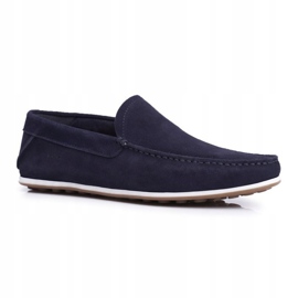 Mocasines Hombre GOE Azul Marino Nubuck FF1N3059 1 Mocasines Hombre GOE Azul Marino Nubuck FF1N3059 1
