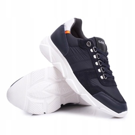 GOE Zapatillas Deportivas Hombre Piel Azul Marino FF1N3020 4