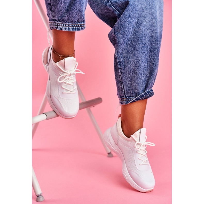 BUGO Zapatillas Deportivas Mujer Fellen Rosa y Blanco rosado 1