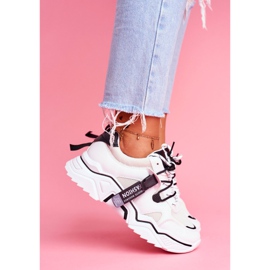 BUGO Zapatillas Deportivas Mujer Blancas Elenis blanco negro 3